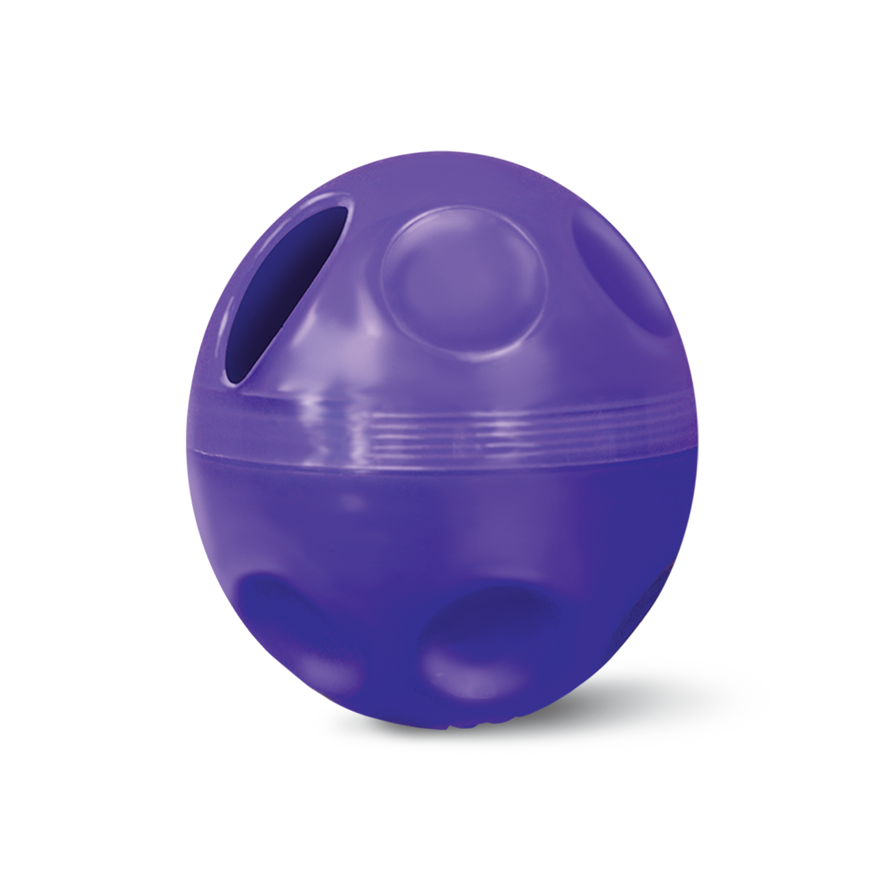 KONG Cat Toys Treat Dispensing Ball shown on its own