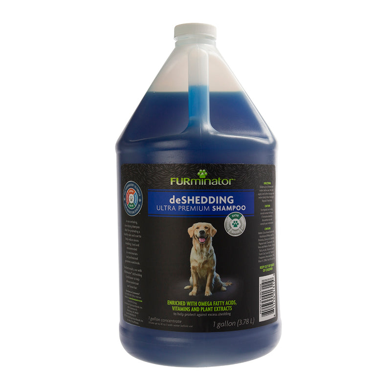 FURminator Ultra Premium Deshedding Shampoo for Dogs - 3.78L | PeekAPaw Pet Supplies