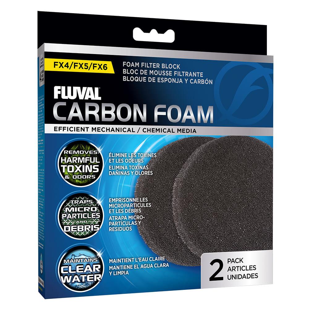 Fluval FX4 / FX5 / FX6 Carbon Pads 2 Pack - Default Title | PeekAPaw Pet Supplies