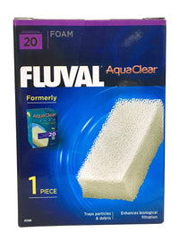 Fluval AquaClear Foam Insert - AC20 / Mini | PeekAPaw Pet Supplies