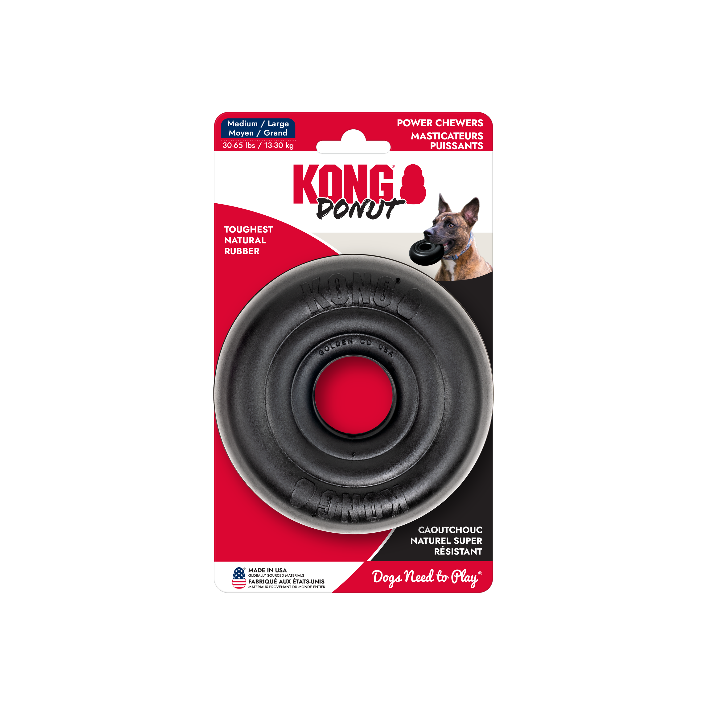 KONG Dog Toys Extreme Donut in its retail pack