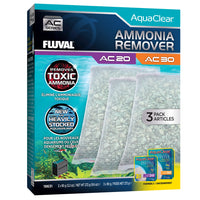 Fluval AquaClear Ammonia Remover Insert 3 Pack - AC20 / AC30 | PeekAPaw Pet Supplies