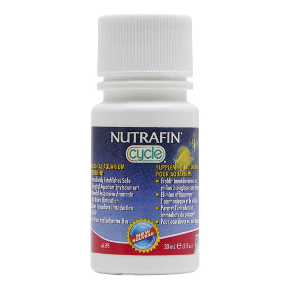 Nutrafin Cycle Biological Aquarium Supplement - 30ml | PeekAPaw Pet Supplies
