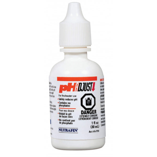 Nutrafin pH Down Adjuster - 30ml | PeekAPaw Pet Supplies