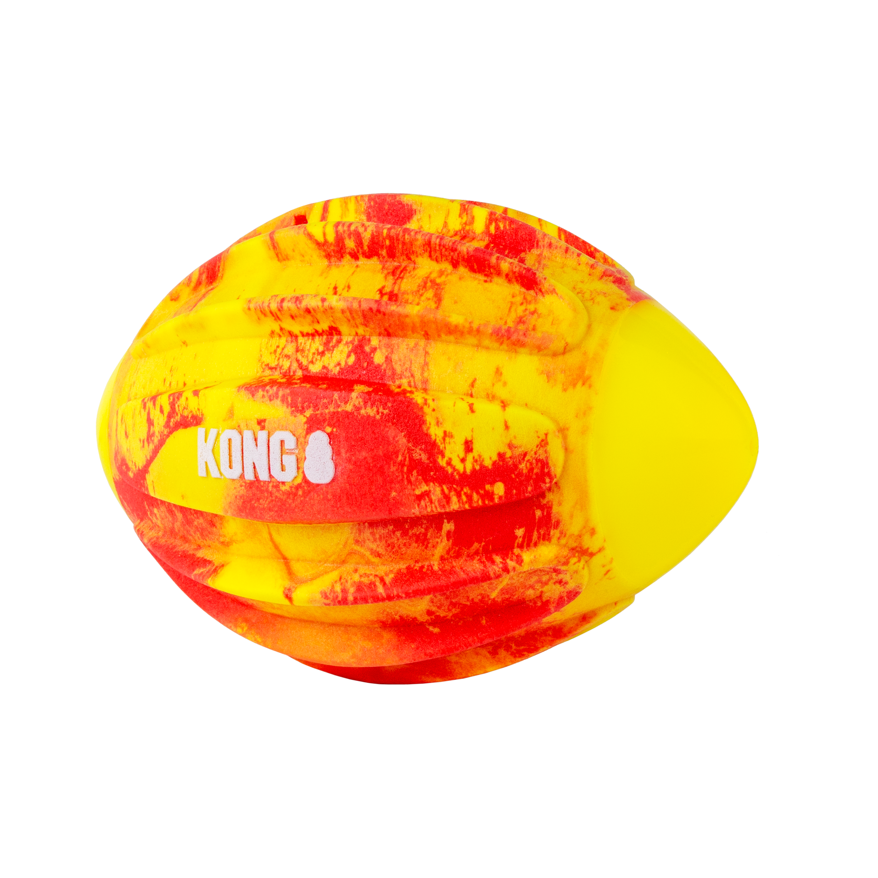 KONG Dog Toys Flexball Sport Football product shot on a white background