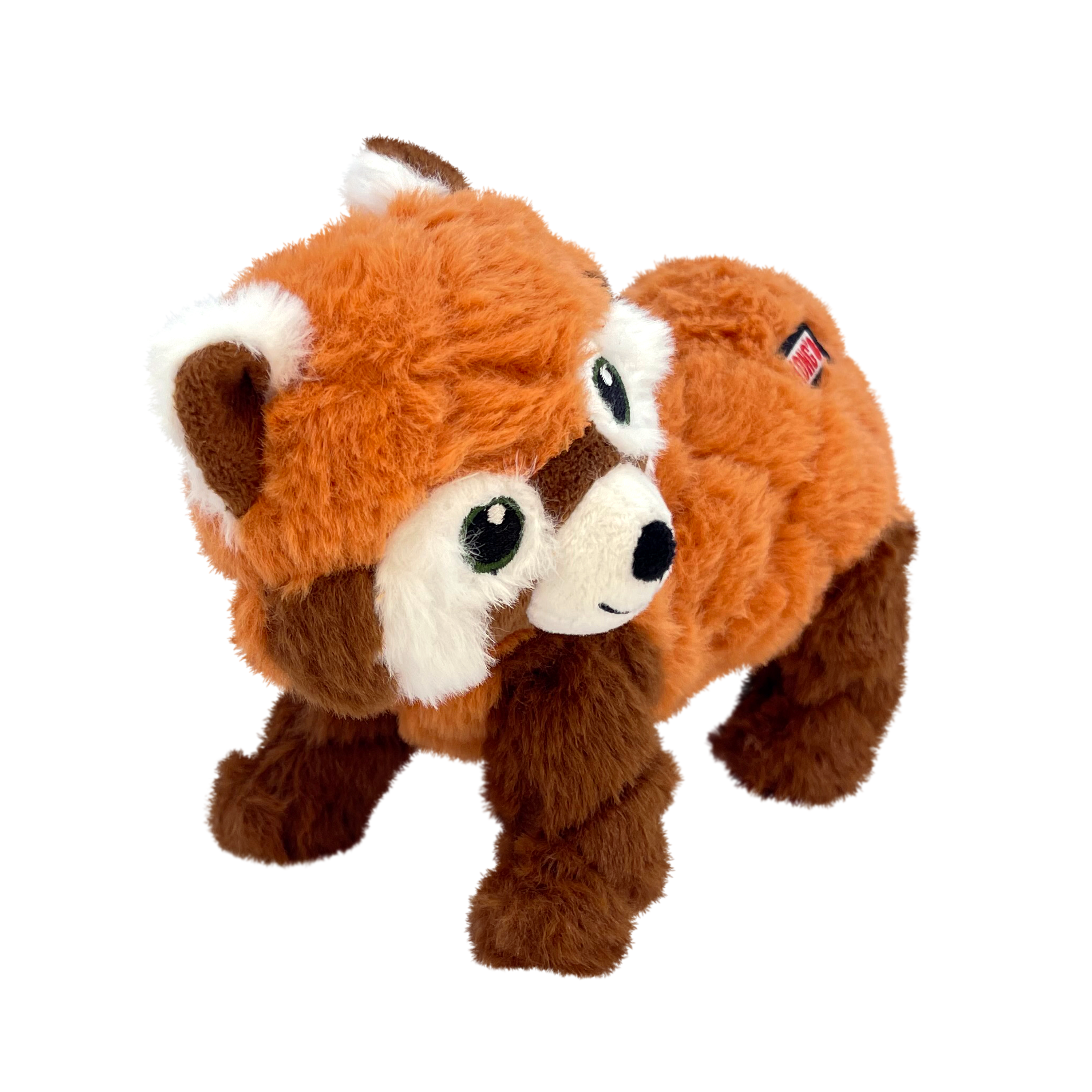 KONG Dog Toys Scampers Red Panda product shot on a white background
