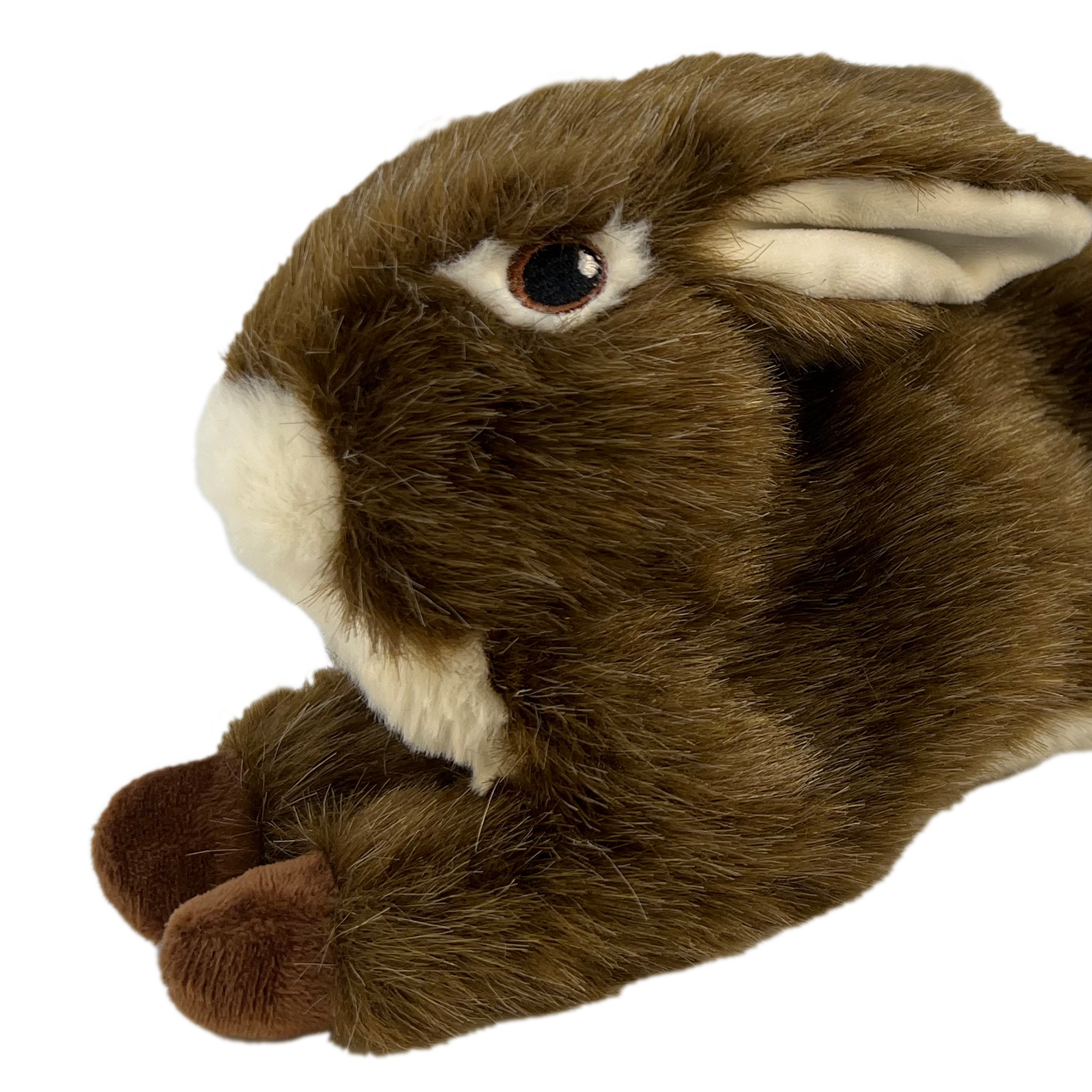 KONG Dog Toys Wild Low Stuffing Rabbit shown on its own