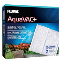 Fluval Aqua Vac Replacement Filter Pad 5 Pack - Default Title | PeekAPaw Pet Supplies