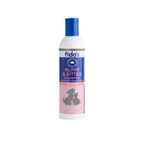 Fido's Puppy & Kitten Shampoo 250 mL bottle, front of pack
