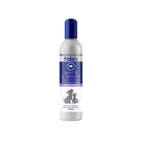 Fido's White and Bright Conditioner for dogs and cats 250 mL bottle, front of pack