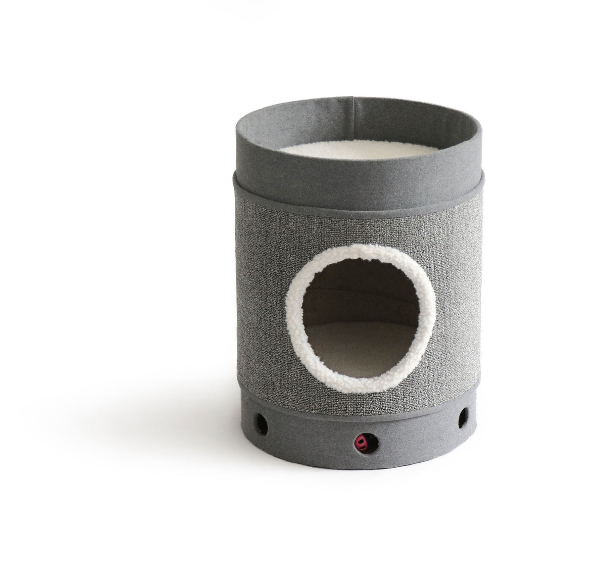 FurKidz Cat Scratch Deluxe Condo with Top Rest 40 X 40 X 52cm - Default Title | PeekAPaw Pet Supplies