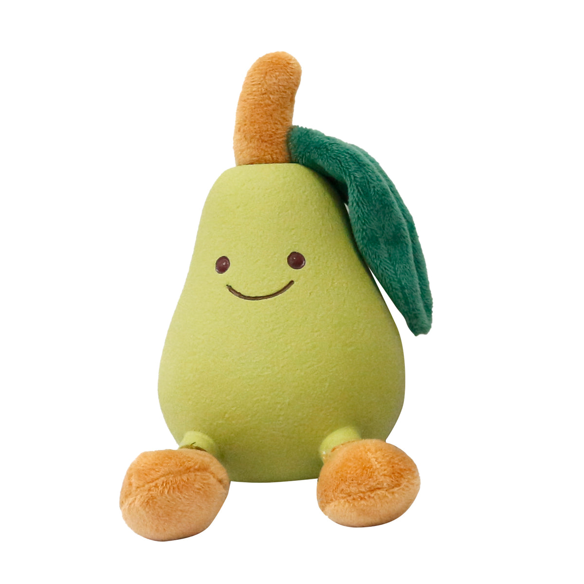 FurKidz Dog Toys Latex and Plush Pear - 13cm | PeekAPaw Pet Supplies