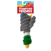 FurKidz Dog Toys Farmyard Friends Mallard Duck - 40cm | PeekAPaw Pet Supplies