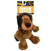 FurKidz Dog Toys Jungle Friends Lion - 20cm | PeekAPaw Pet Supplies