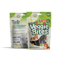 FurKidz Veggie Bites Braided Twirls - 425g Bag of 5 | PeekAPaw Pet Supplies