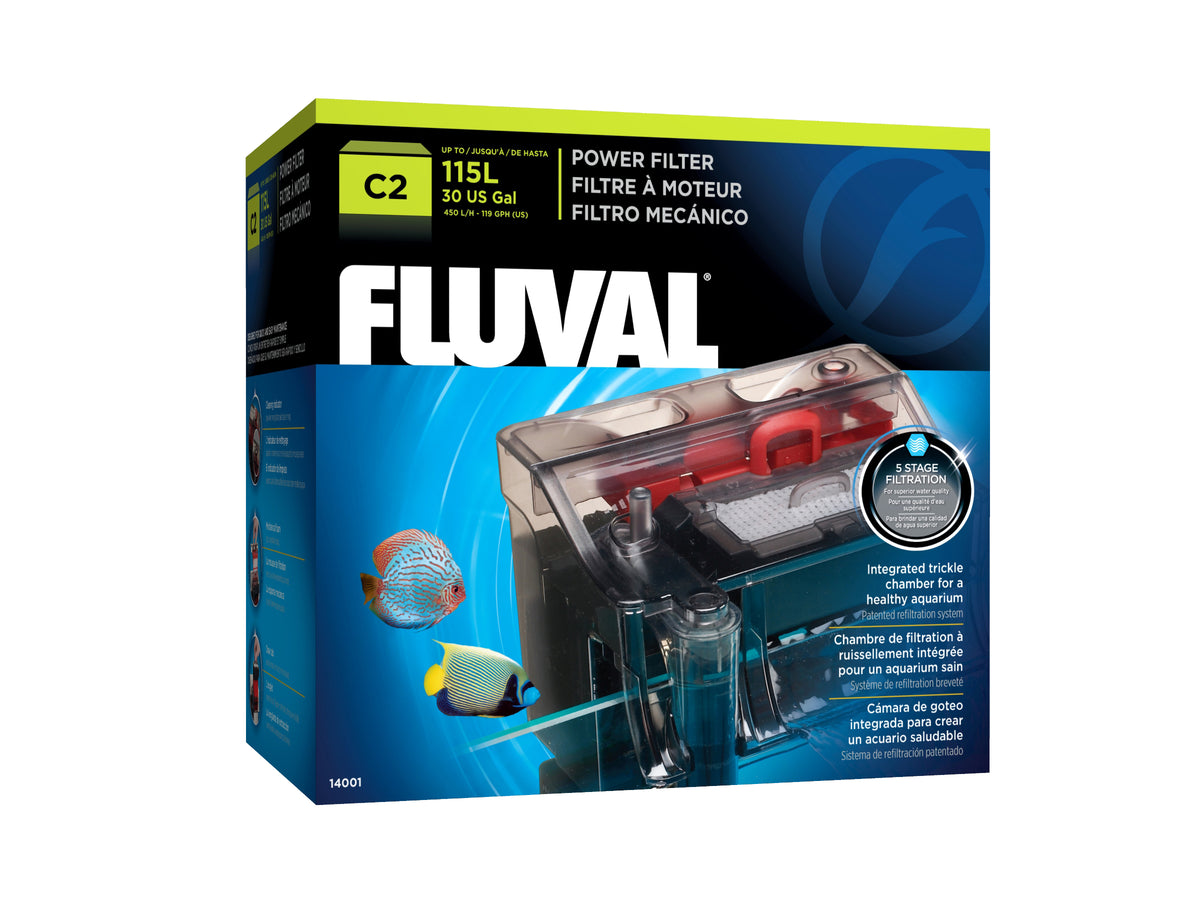 Fluval C Power Filter - C2 (up to 115L) | PeekAPaw Pet Supplies