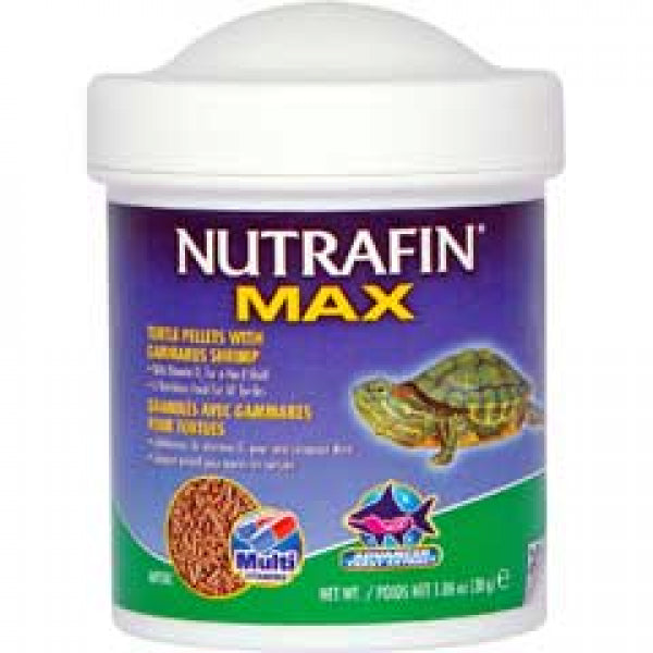 Nutrafin Max Turtle Pellets with Gammarus Shrimp - 30g | PeekAPaw Pet Supplies