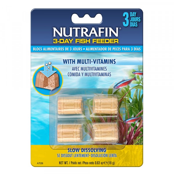 Nutrafin Basix 3 Day Fish Feeder - 25g | PeekAPaw Pet Supplies
