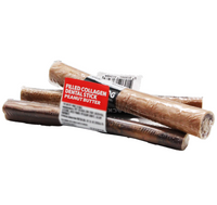 BlackDog Peanut Butter Collagen Dental Sticks Dog Treats packaging front