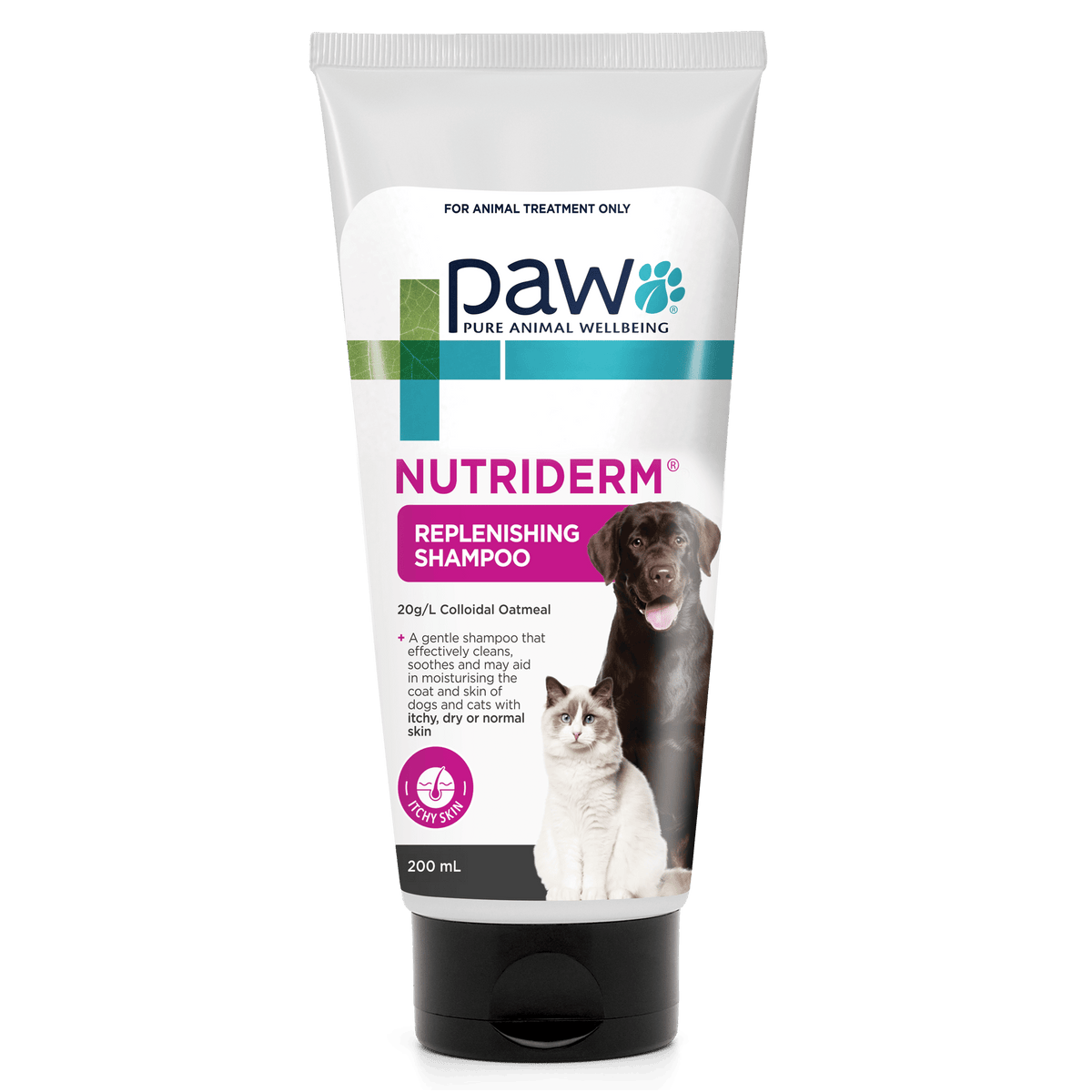 PAW by Blackmores NutriDerm Replenishing Shampoo 200ml bottle