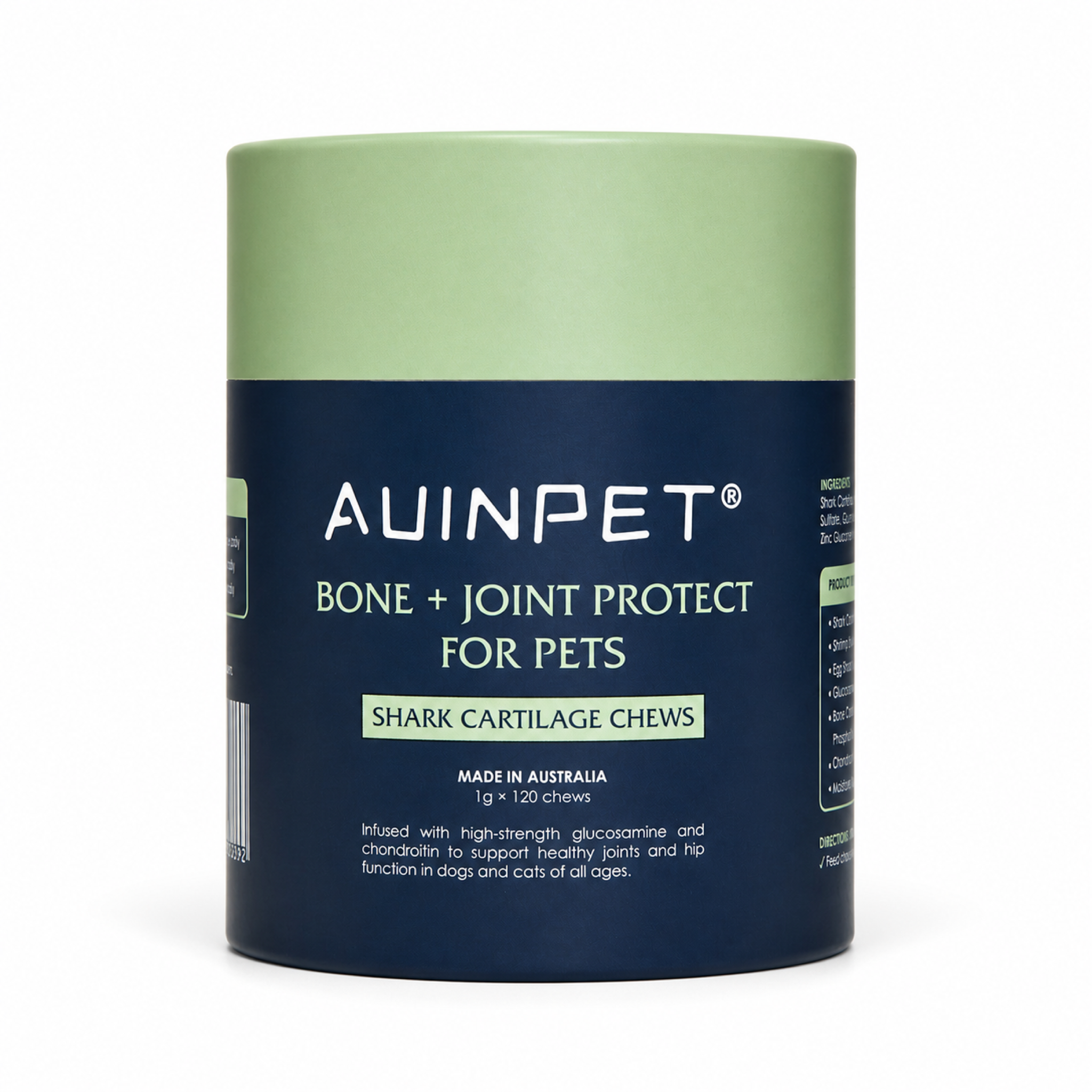 Auinpet Bone + Joint Protect Shark Cartilage Chews for Dogs and Cats