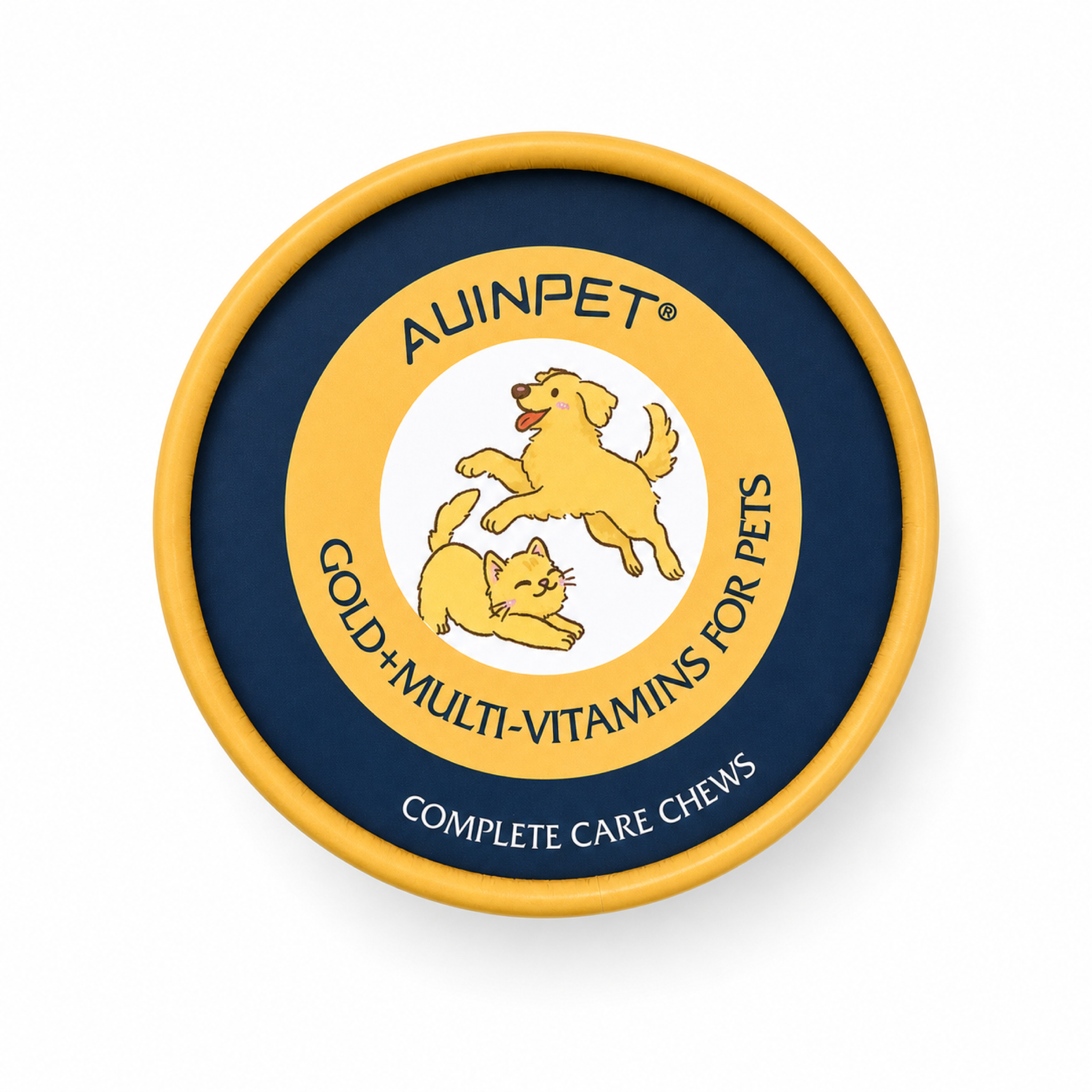 Auinpet Gold + Multi-Vitamins Complete Care Chews for Dogs and Cats