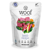 The New Zealand Natural Woof Freeze Dried Dog Food Lamb