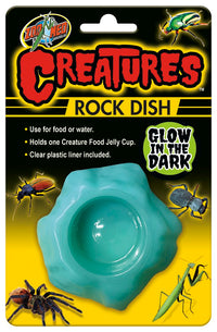 Zoo Med Creatures Rock Dish | PeekAPaw Pet Supplies