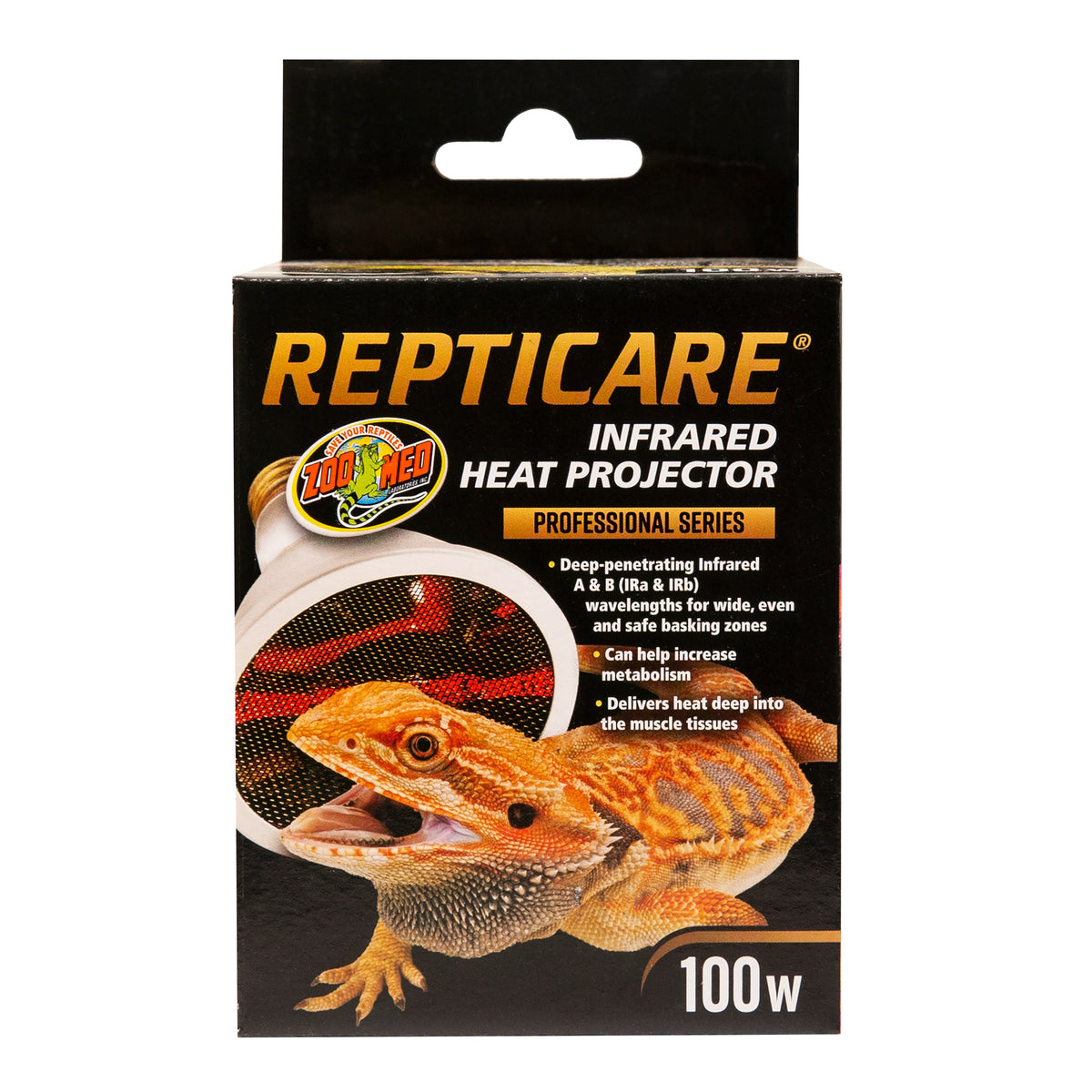 Zoo Med Heat Projector - 100W | PeekAPaw Pet Supplies