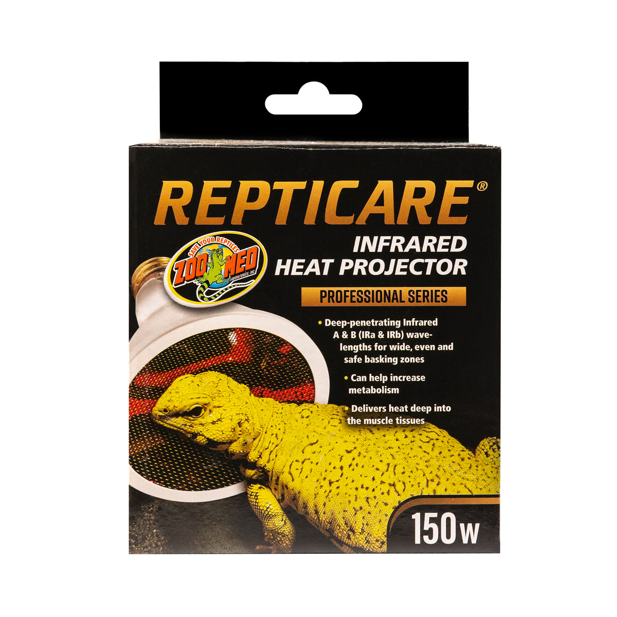 Zoo Med Heat Projector - 150W | PeekAPaw Pet Supplies