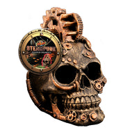 Zoo Med Steampunk Skull Aquarium Ornament | PeekAPaw Pet Supplies