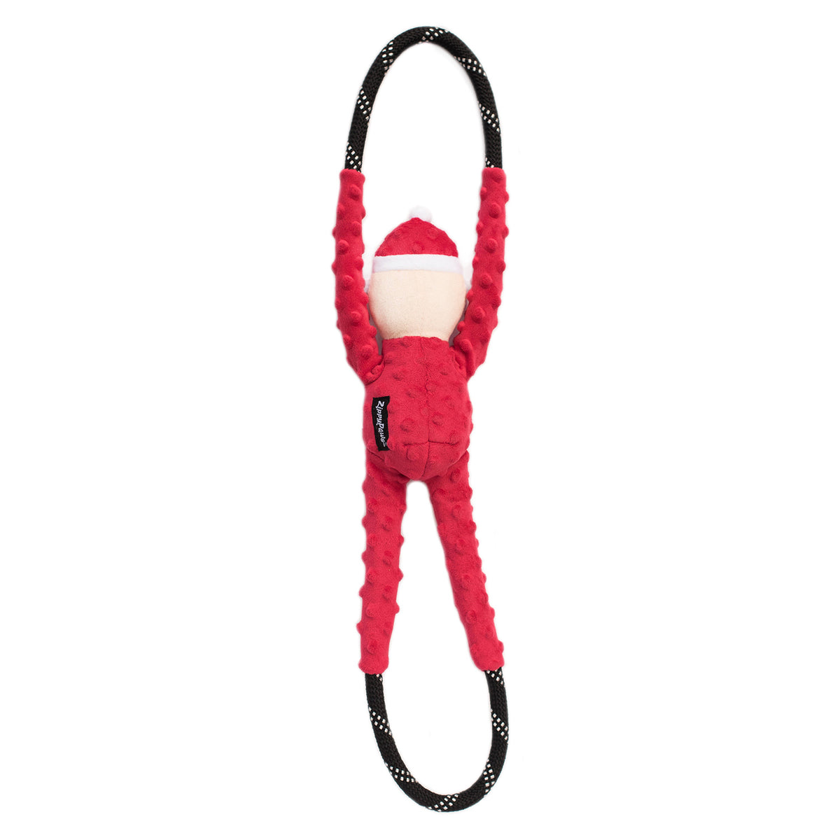 Christmas RopeTugz Santa seen from behind