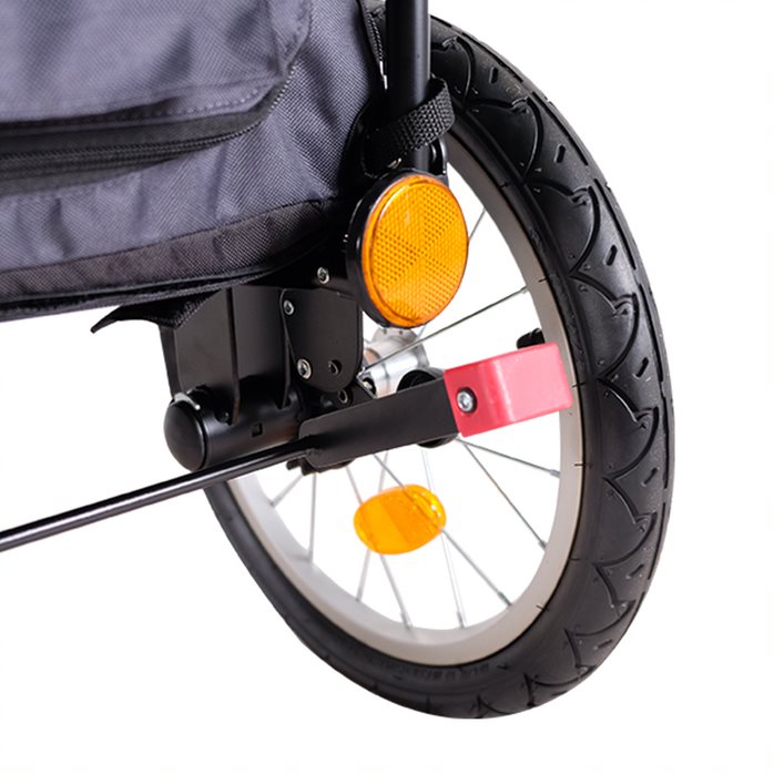 Ibiyaya Happy Pet Tri-cycle Trailer Jogger Stroller 2.0 16