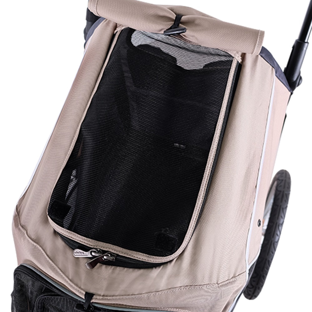 Ibiyaya Happy Pet Tri-cycle Trailer Jogger Stroller 2.0 14