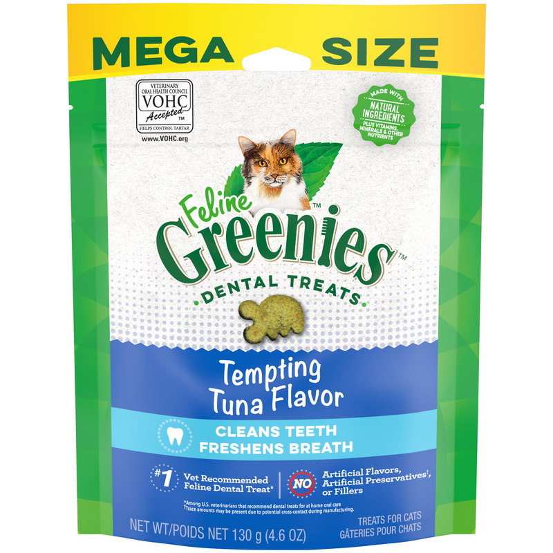GREENIES Feline Dental Cat Treat Tempting Tuna Flavour 02
