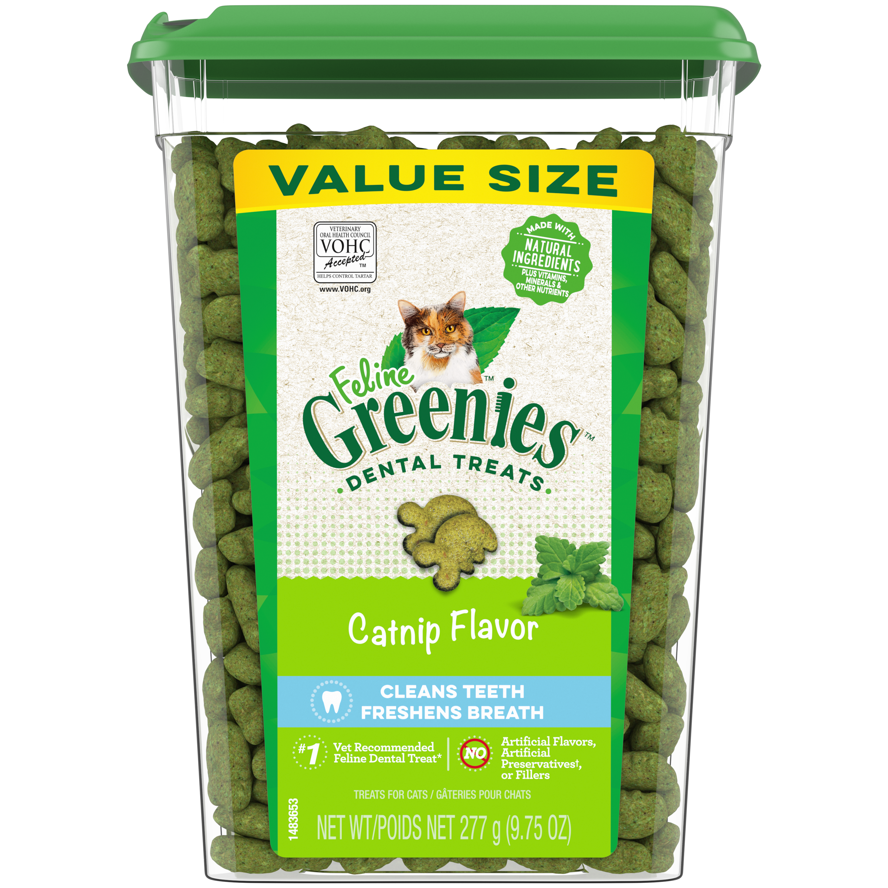 GREENIES Feline Dental Cat Treat Catnip Flavour 03