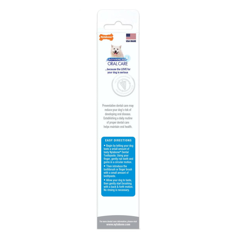Nylabone Advanced Oral Care Tartar Control Pet Toothpaste PeekAPaw