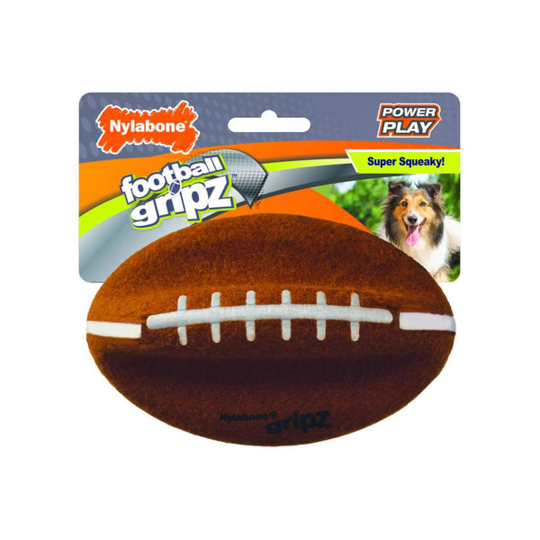 Nylabone Power Play Dog Toys Football Gripz