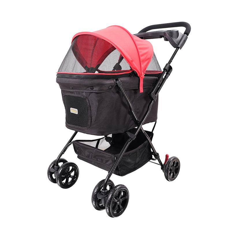 Ibiyaya Easy Strolling Pet Buggy Travel Carriage 01