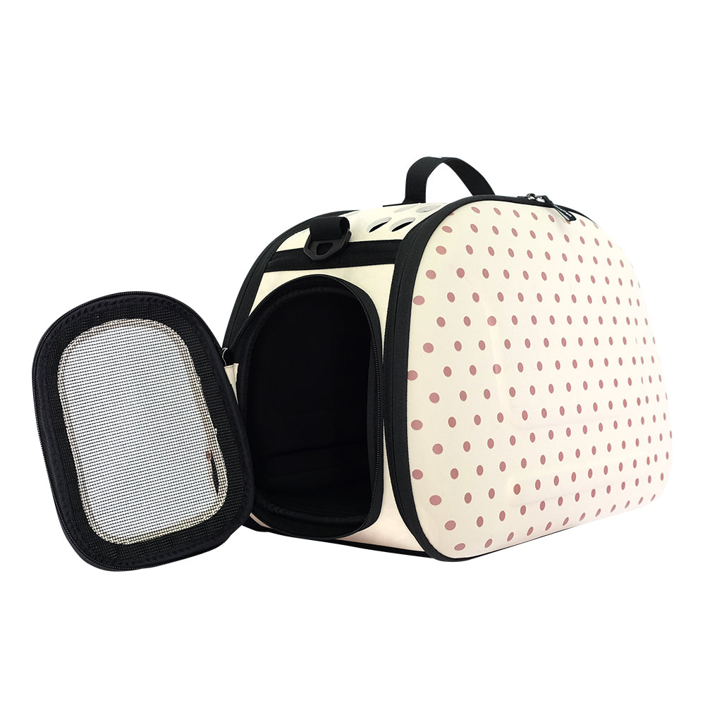 Ibiyaya Classic Light-Weight Collapsible Shoulder Pet Carrier 08