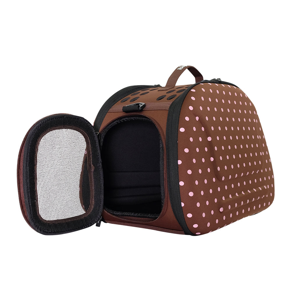 Ibiyaya Classic Light-Weight Collapsible Shoulder Pet Carrier 07