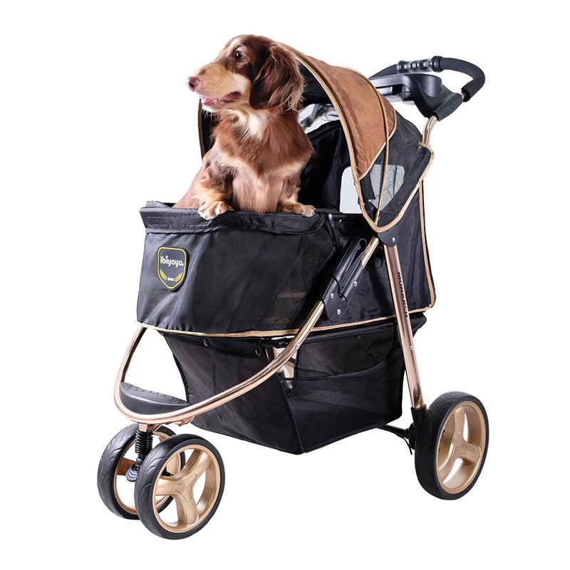 Ibiyaya Monarch Premium Pet Jogger Foldable Stroller Travel Carriage 06
