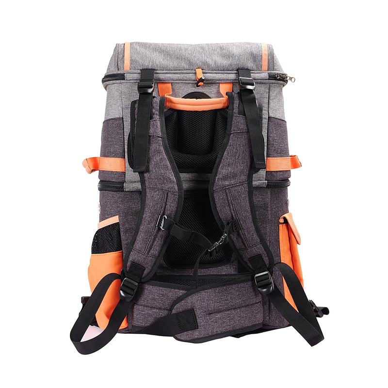 Ibiyaya Double Pet Carrier Backpack Two-Tier-Compartment 02