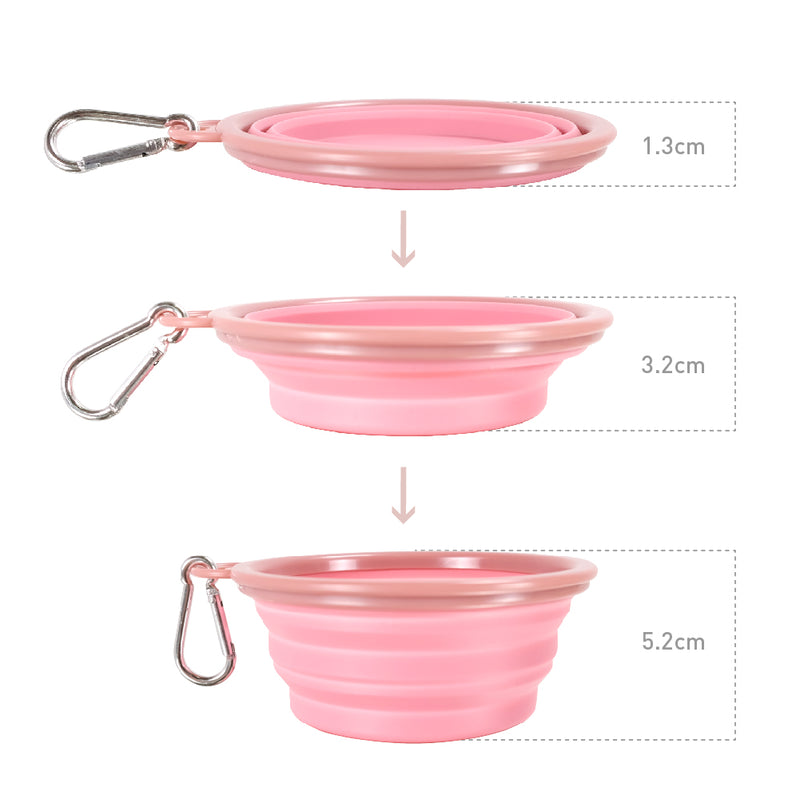 Ibiyaya Collapsible Travel Pet Bowl Premium Quality 12