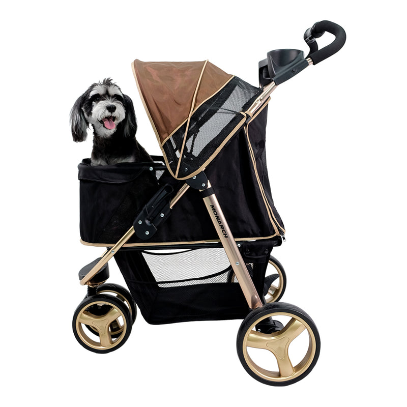 Ibiyaya Monarch Premium Pet Jogger Foldable Stroller Travel Carriage 07