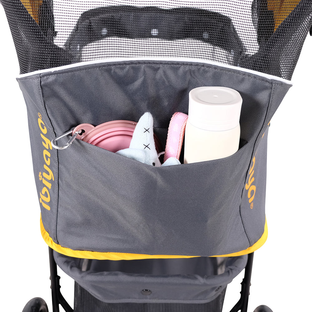 Ibiyaya Comfortable Cloud 9 Dog Cat Pet Stroller 20