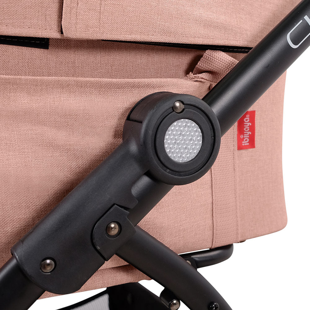 cleo dog stroller Ibiyaya Cleo Style All-around Car Seat Travel System Pet Stroller
