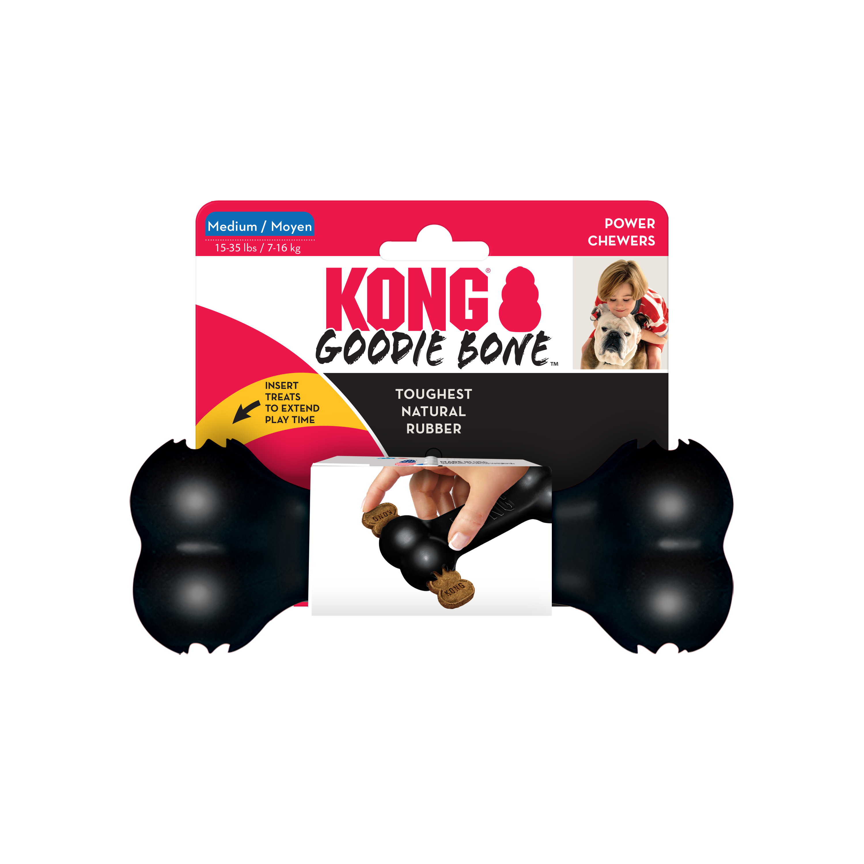 KONG Dog Toys Extreme Goodie Bone 01