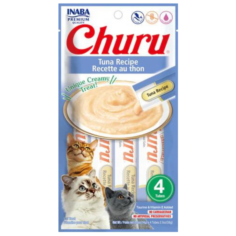 Inaba Cat Treat Churu Puree Tuna 01