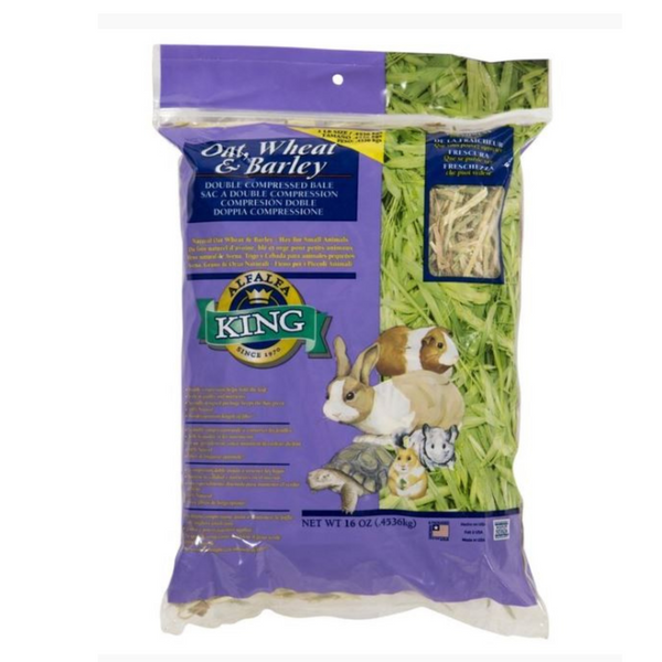 Alfalfa King Oat Wheat & Barley Hay 454g